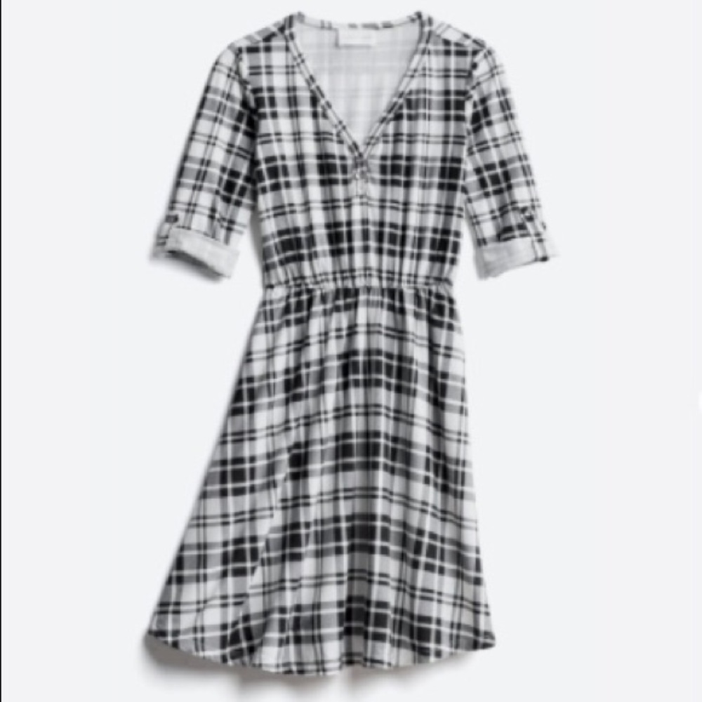 French Grey Darrah Brushed Knit Dress